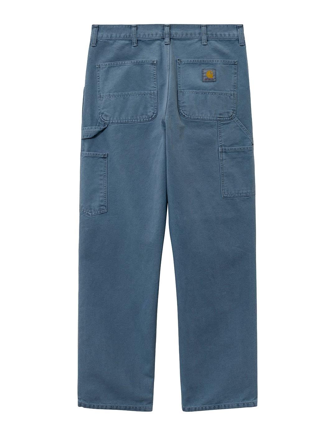 Pantalones Carhartt Single Knee Azul Indigo