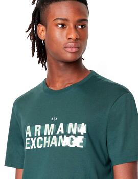 Camiseta Armani Exchange Verde