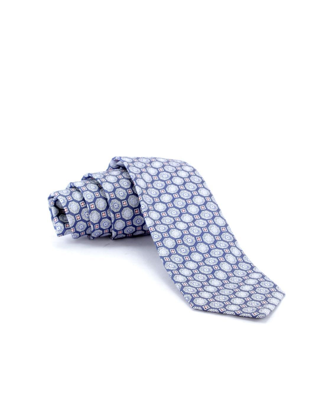 Corbata Seda Valoria Medallones