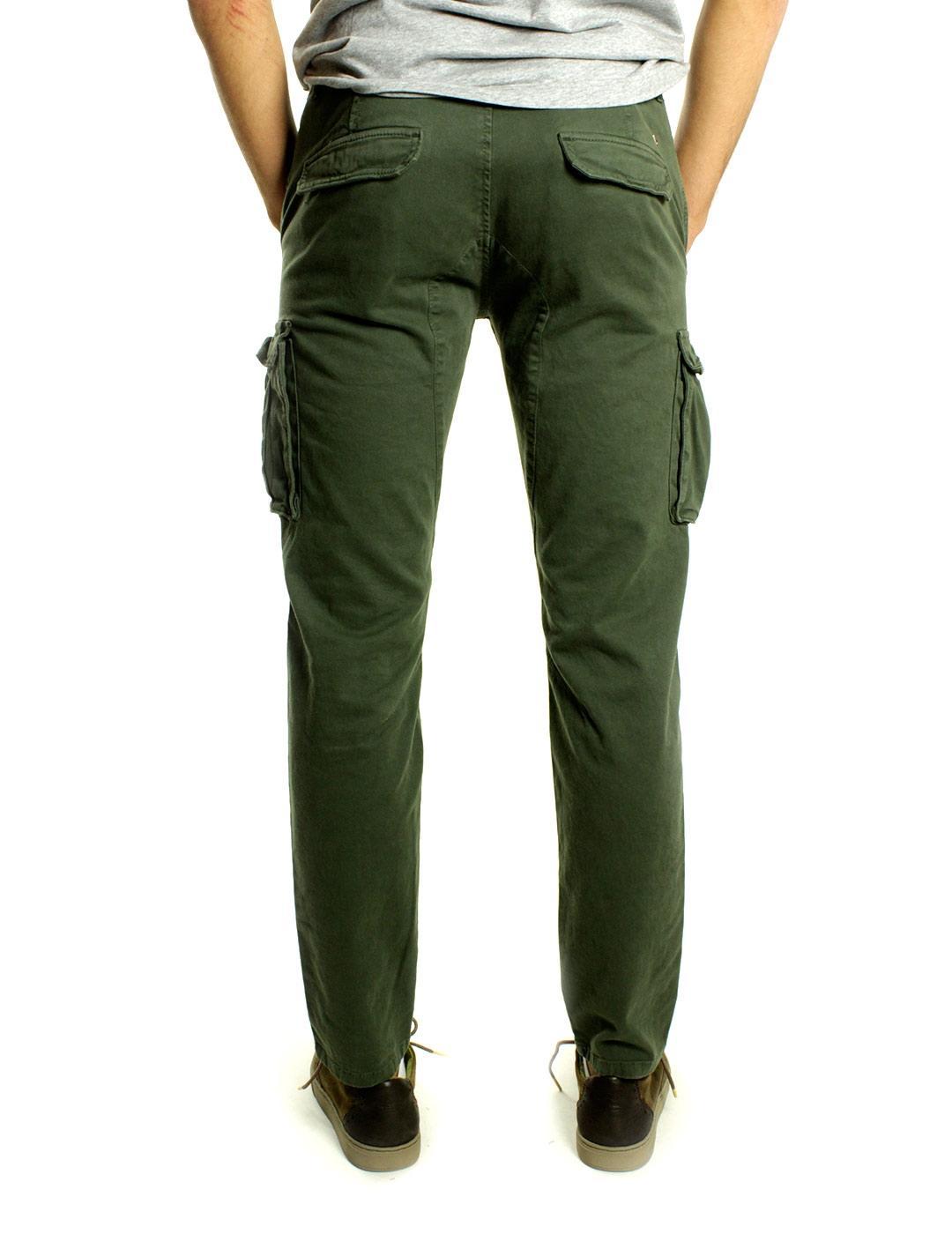 Fifty Four Gamey Pantalón Cargo Hombre Verde