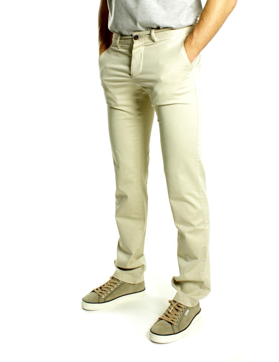 Pantalón Patch Chino Beige