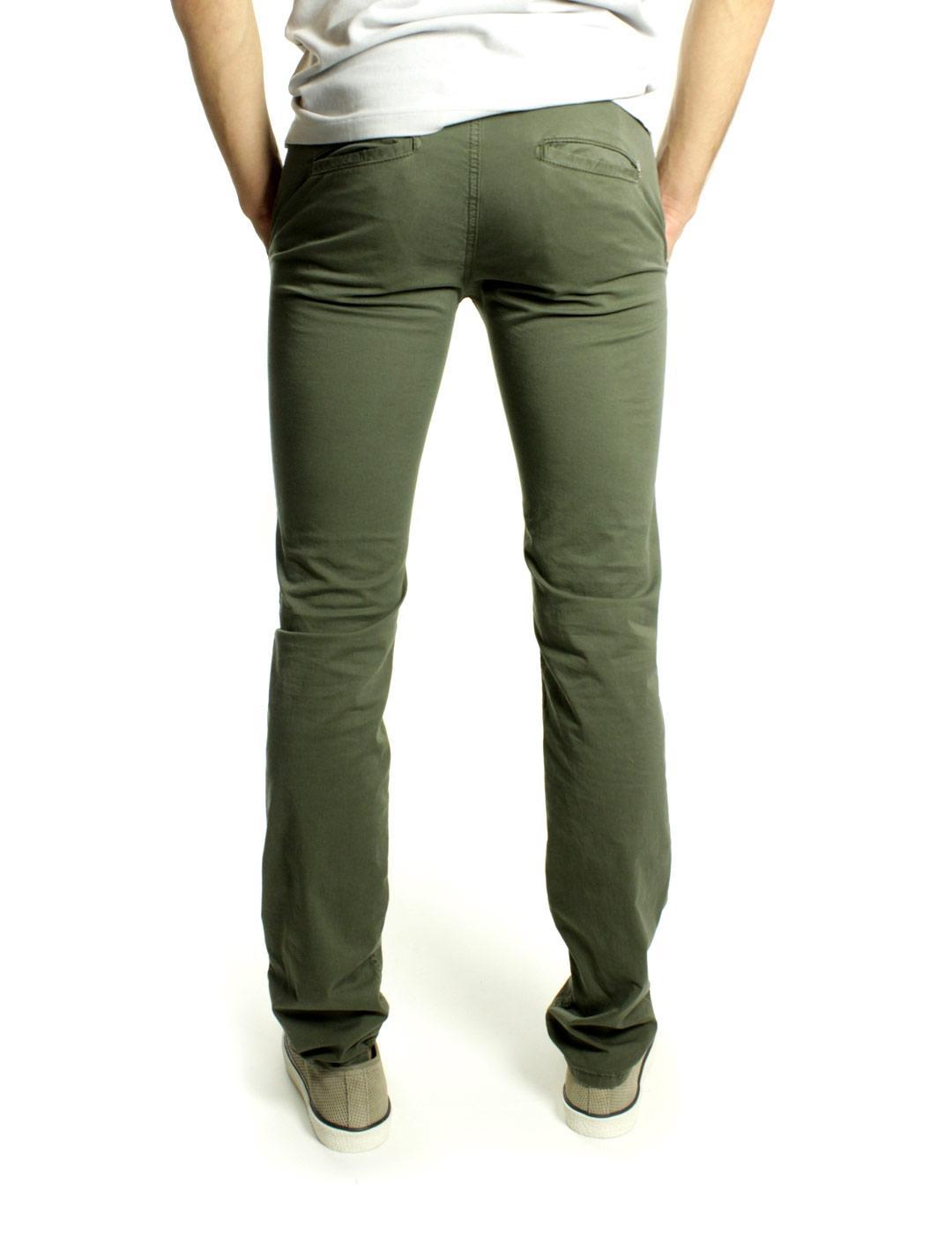 Fifty Four  Gosse Superslim Pantalón Chino Hombre Verde K