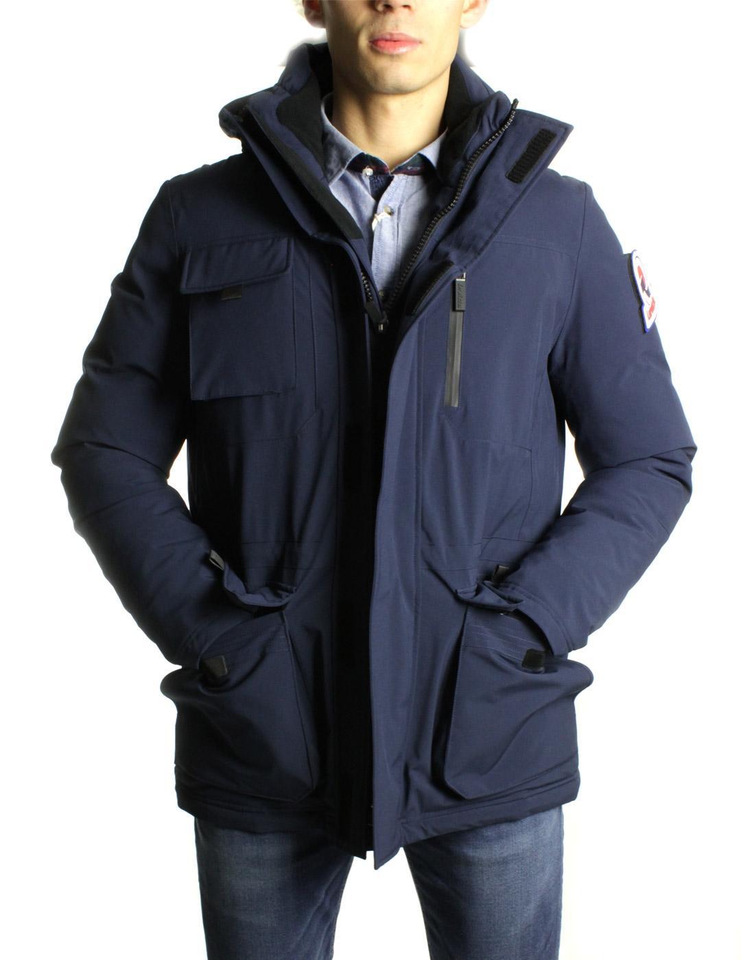 Chaqueta Invicta 4 Bolsillos Acolchada Azul Marino