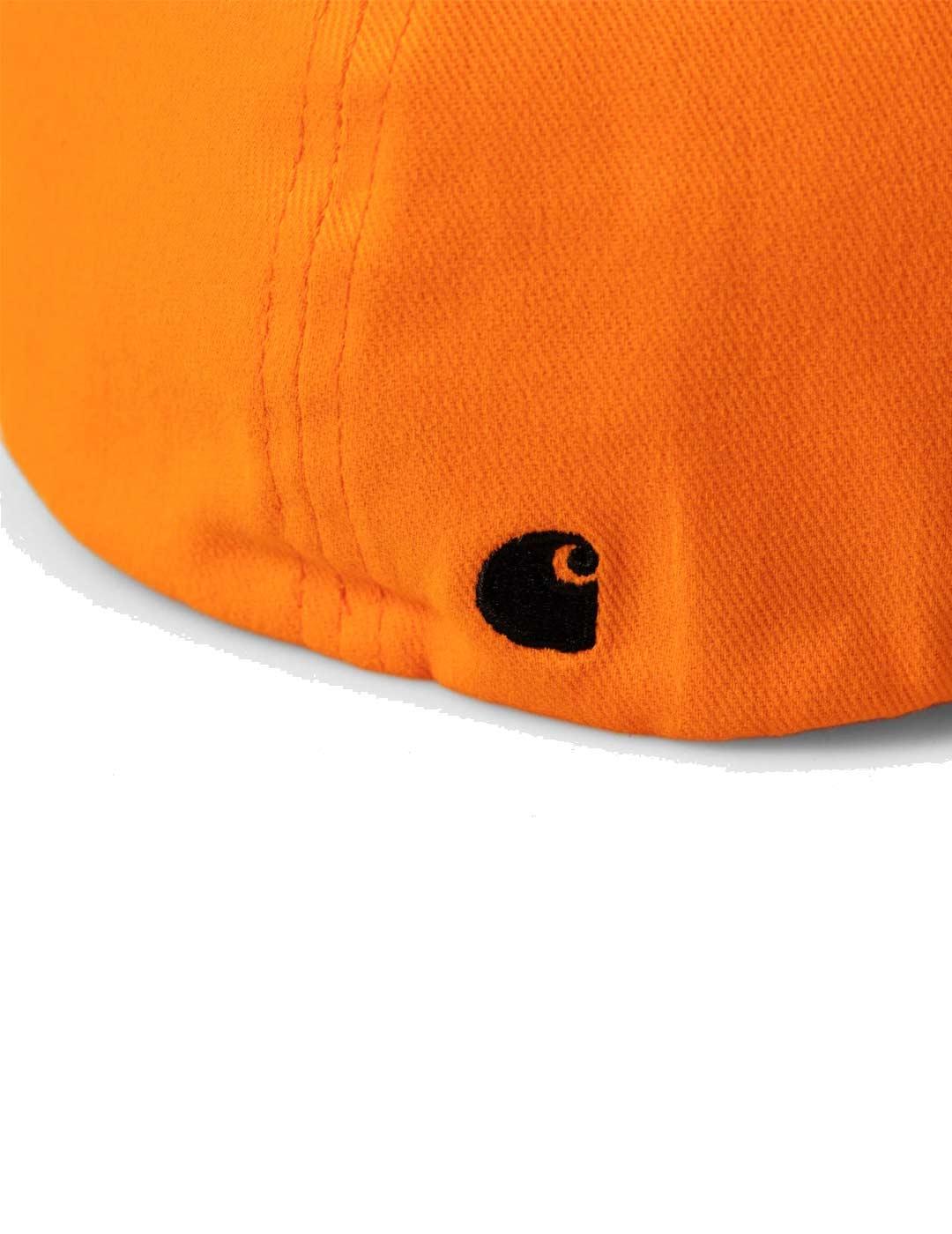 Carhartt Wip Script Cap Gorra Naranja