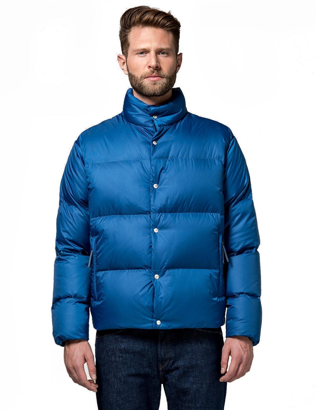 Holubar Chaqueta Mustang Jacket bu15 Hombre Plumas Azul