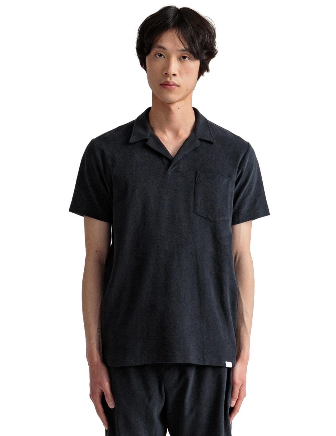 Edmmond Studios Terry Polo Hombre Azul Marino