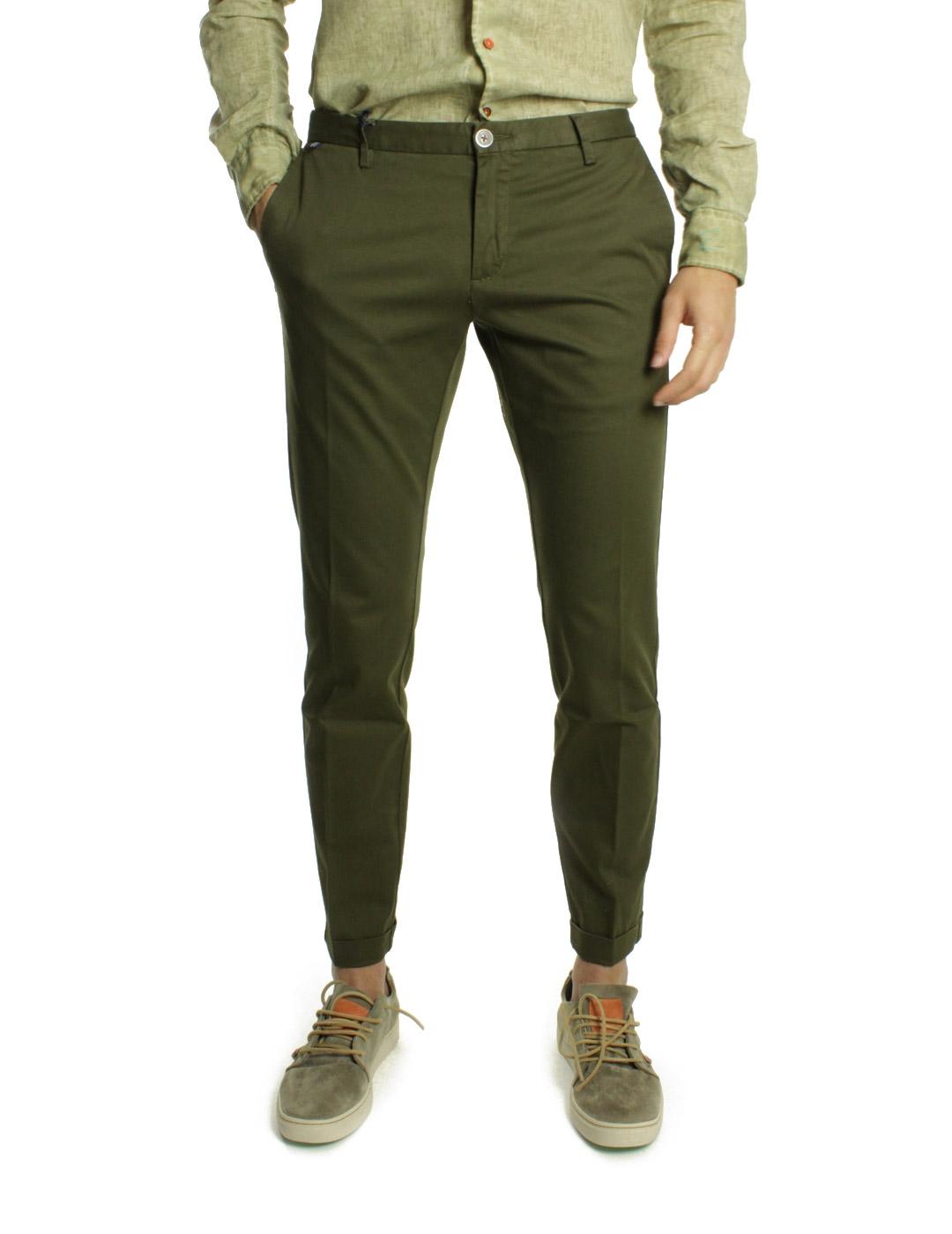 At.p.co Sasa Chino Pantalones Hombre Verde