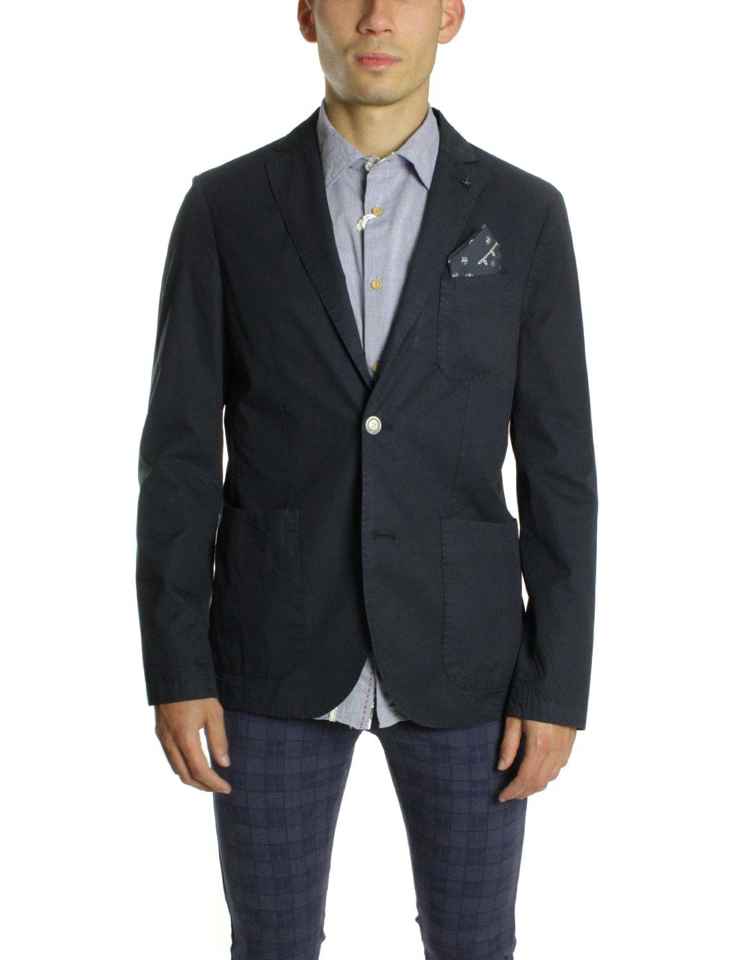 At.p.co Gege Chaqueta Hombre Azul Marino