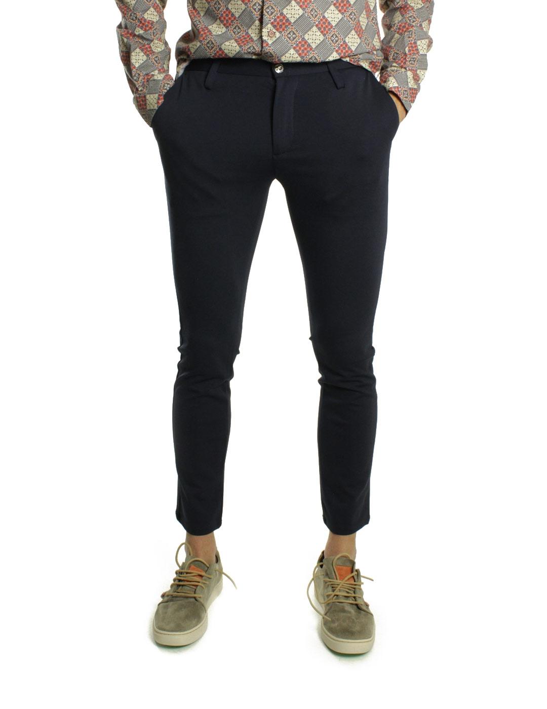 Fifty Four Mates Pantalón Skinny Hombre Azul Marino