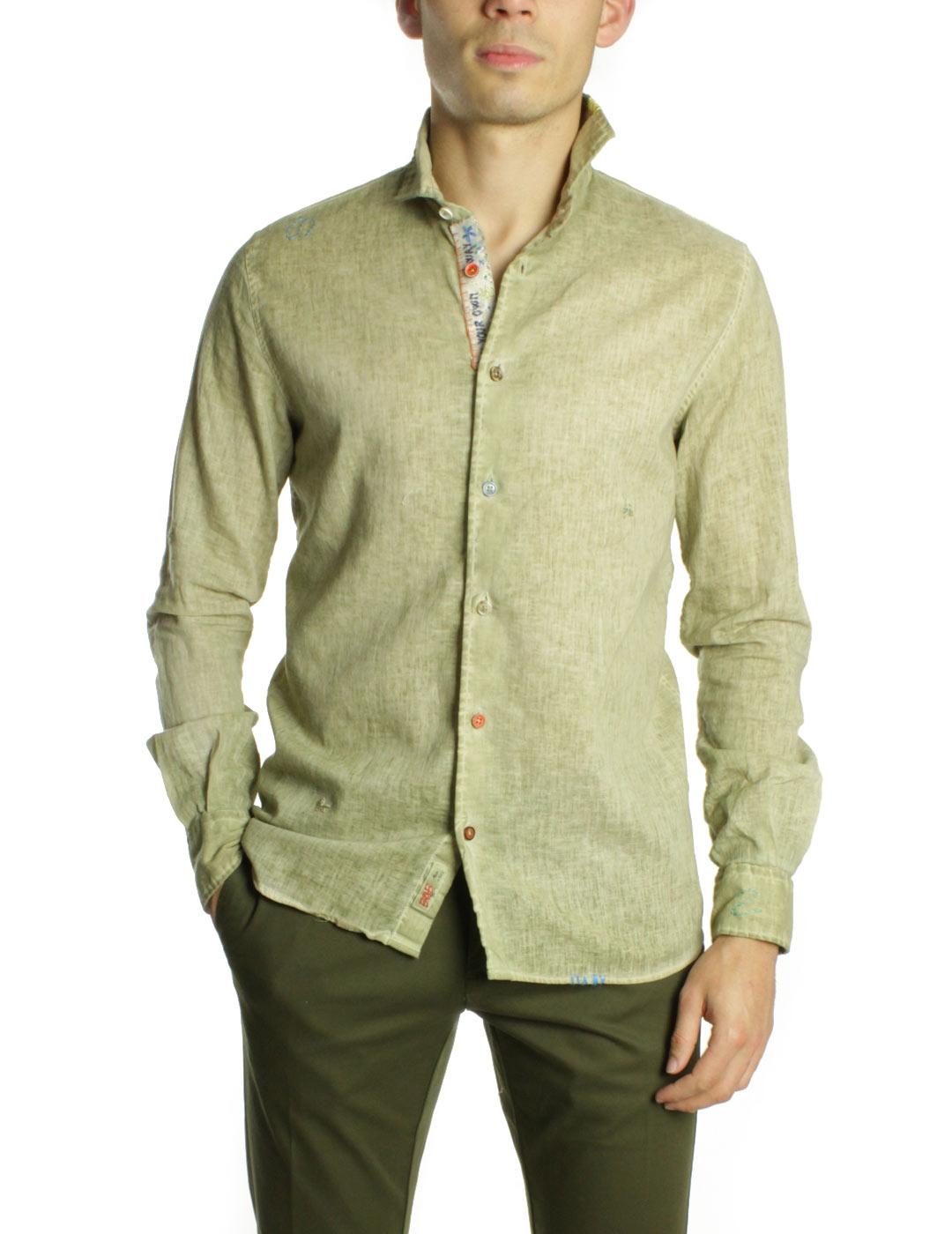 Bob Lino Lop Camisa Hombre Ocre