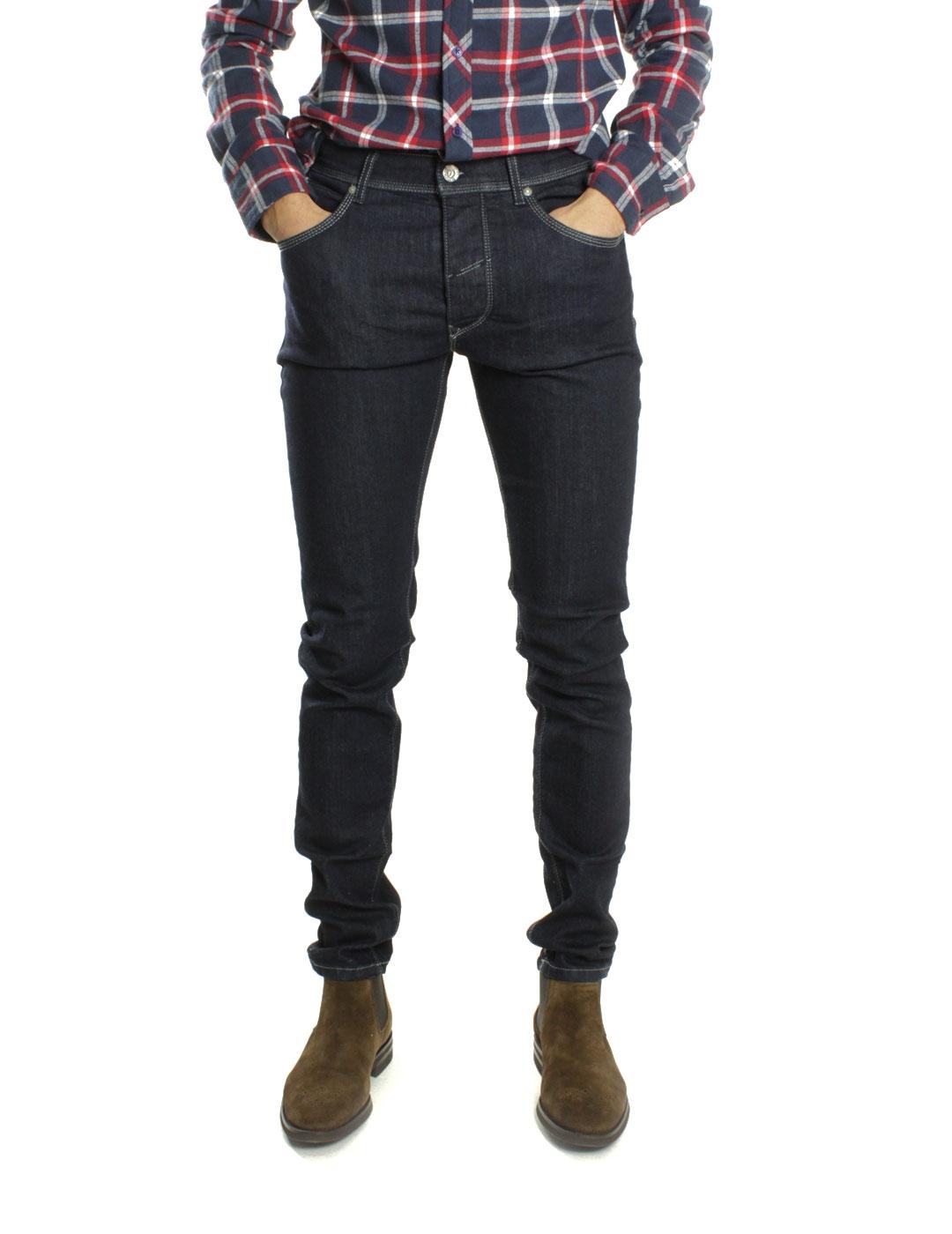 Fifty Four Errol Vaquero Superslim Hombre Azul Oscuro