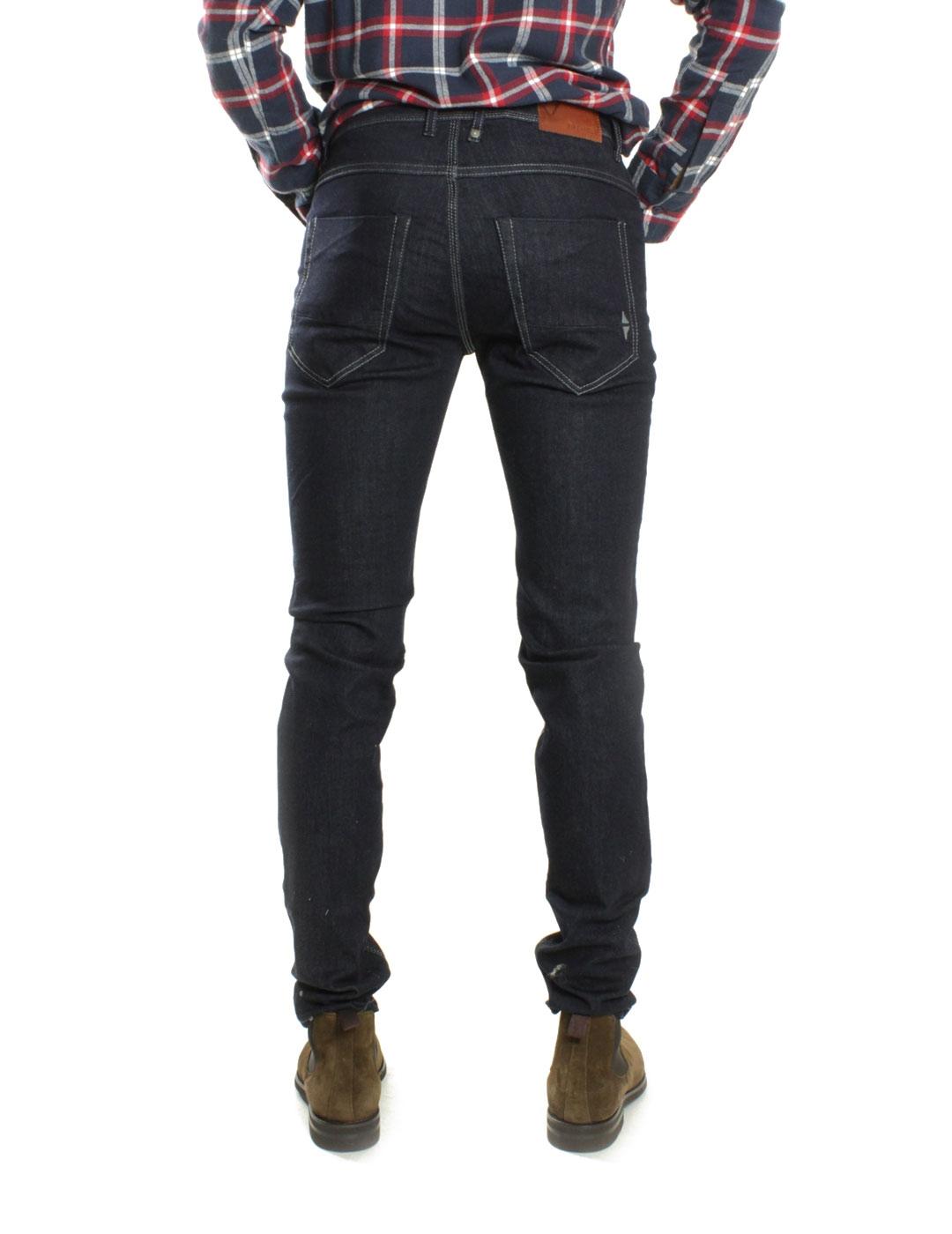 Fifty Four Errol Vaquero Superslim Hombre Azul Oscuro