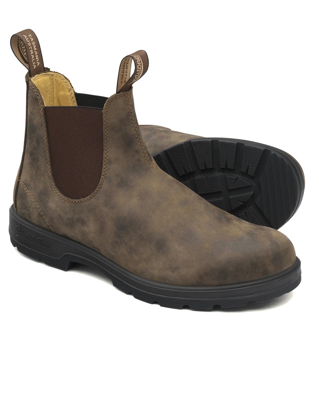 Blundstone 585 Bota Chelsea Hombre Mujer Rustic Brown