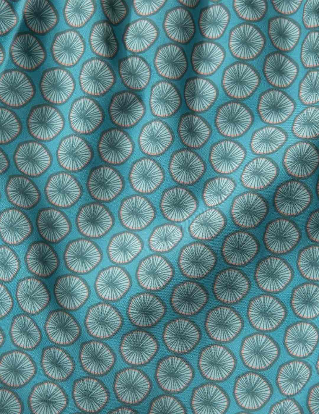 Edmmond Studios Bañador Hombre Estampado Circular Verde