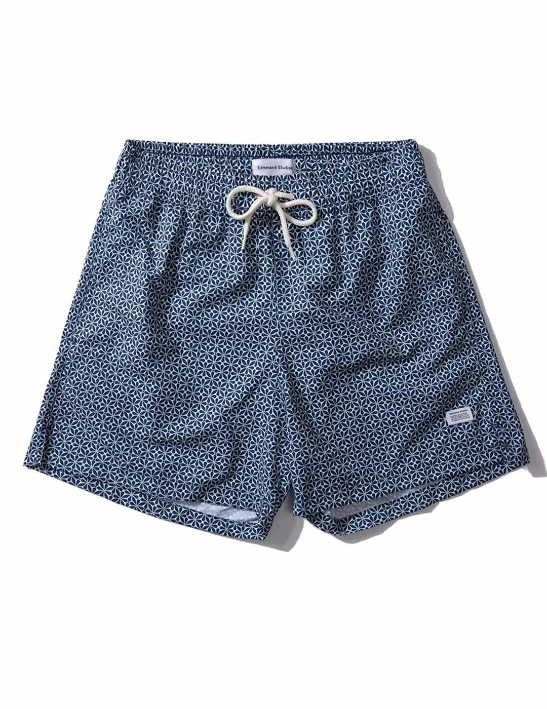 Edmmond Studios Bañador Hombre Estampado Azul