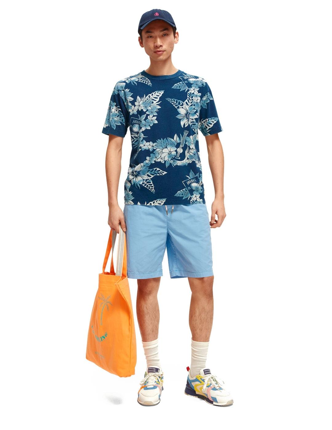 Scotch Soda Bermuda Orgánic Cotton Azul