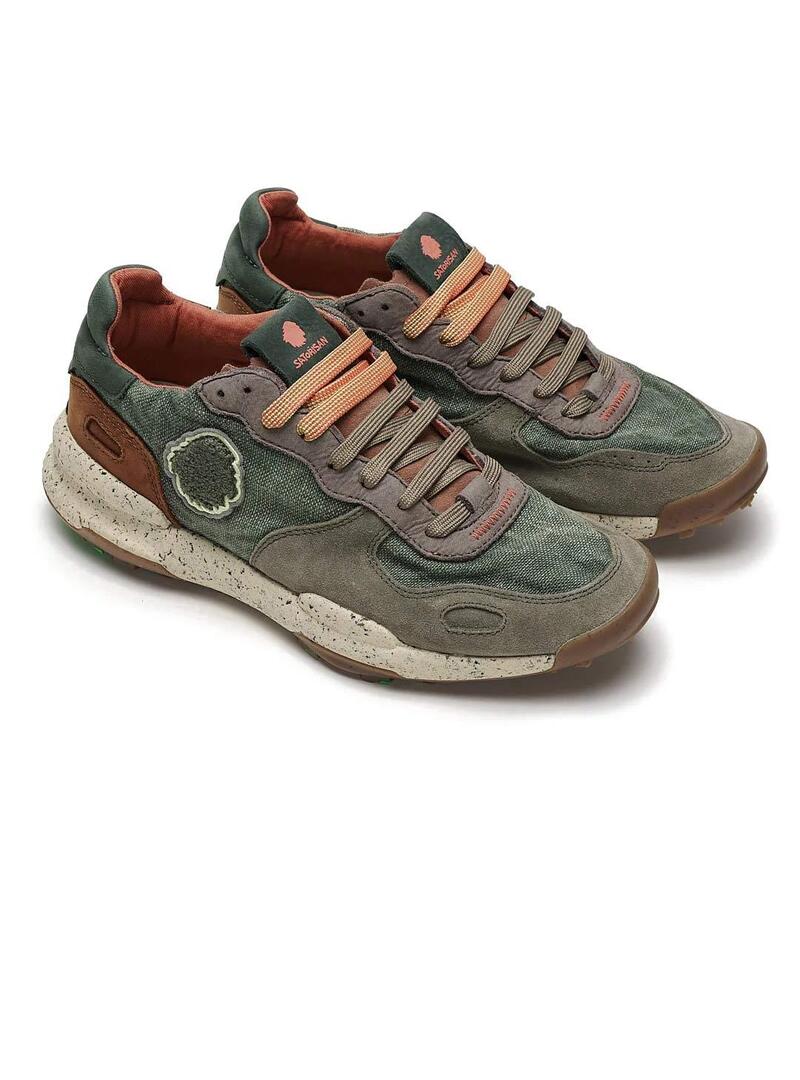 Satorisan Chacrona Linen Zapatillas Hombre Wild Grass