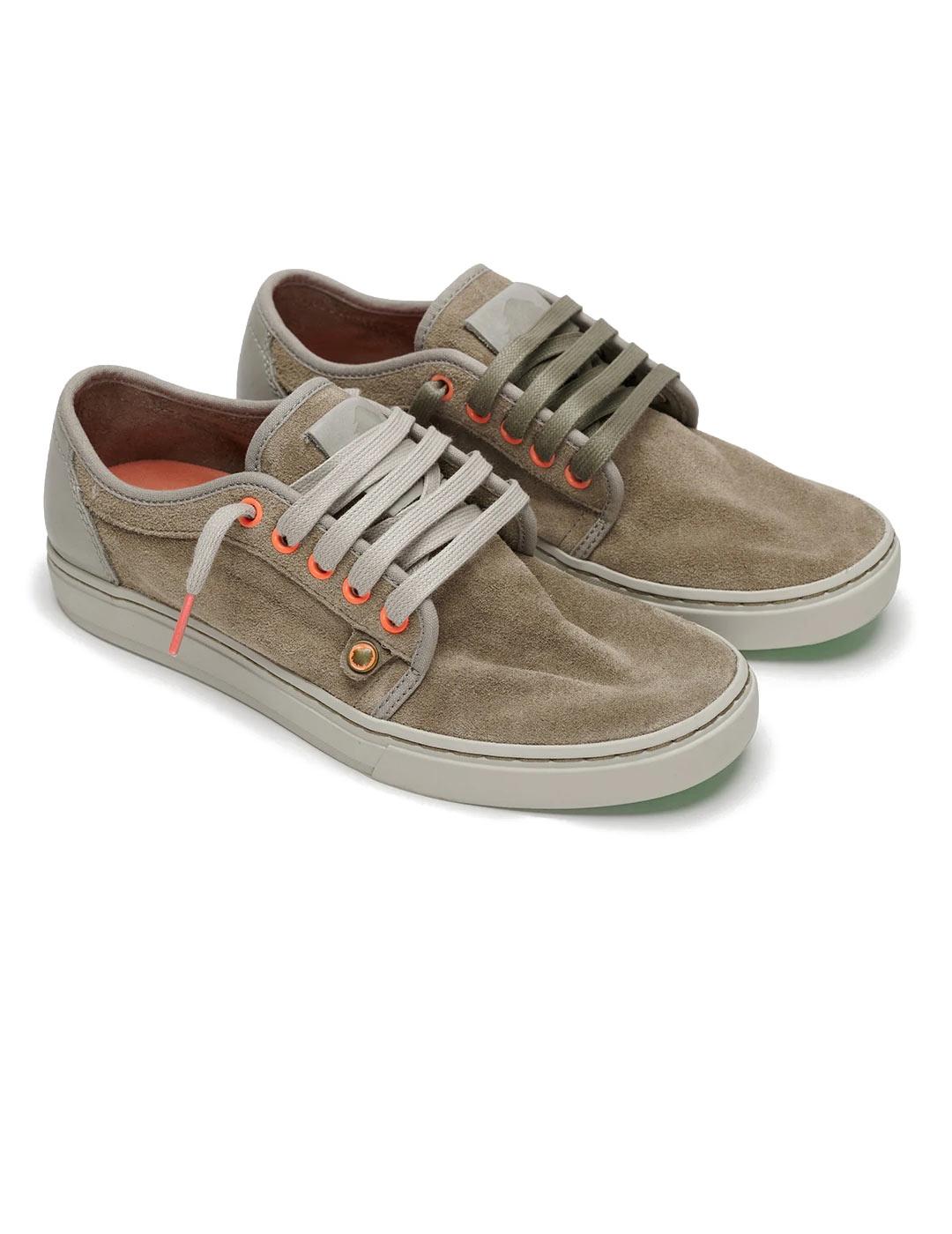 Satorisan Heisei Suede Zapatillas Hombre Beige Gravel