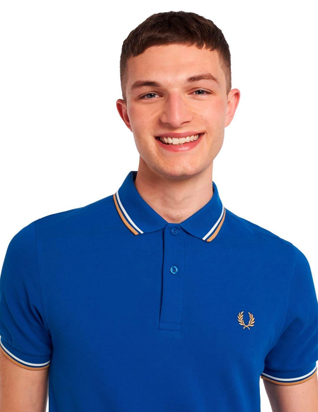 Camiseta fred orders perry azul