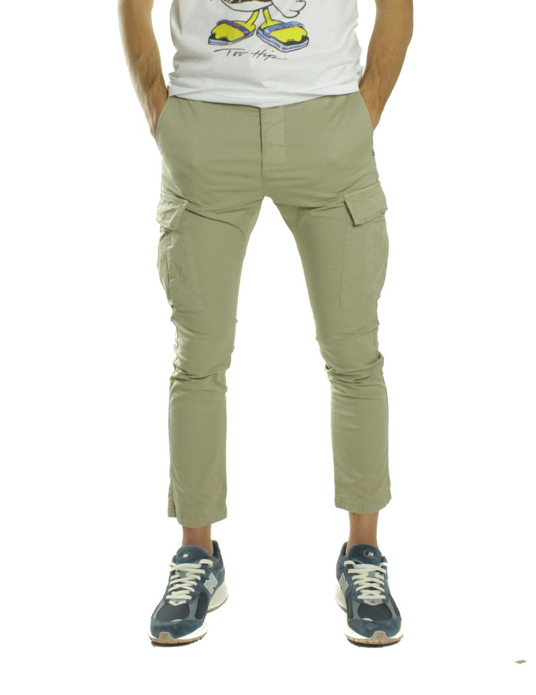 Fifty Four Cargo Rocks Pantalón Hombre Beige