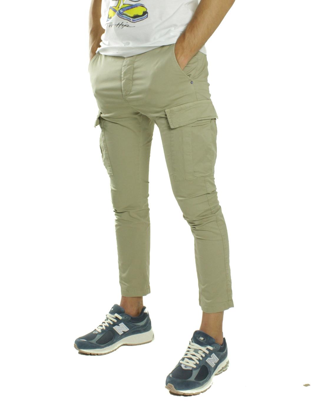 Fifty Four Cargo Rocks Pantalón Hombre Beige