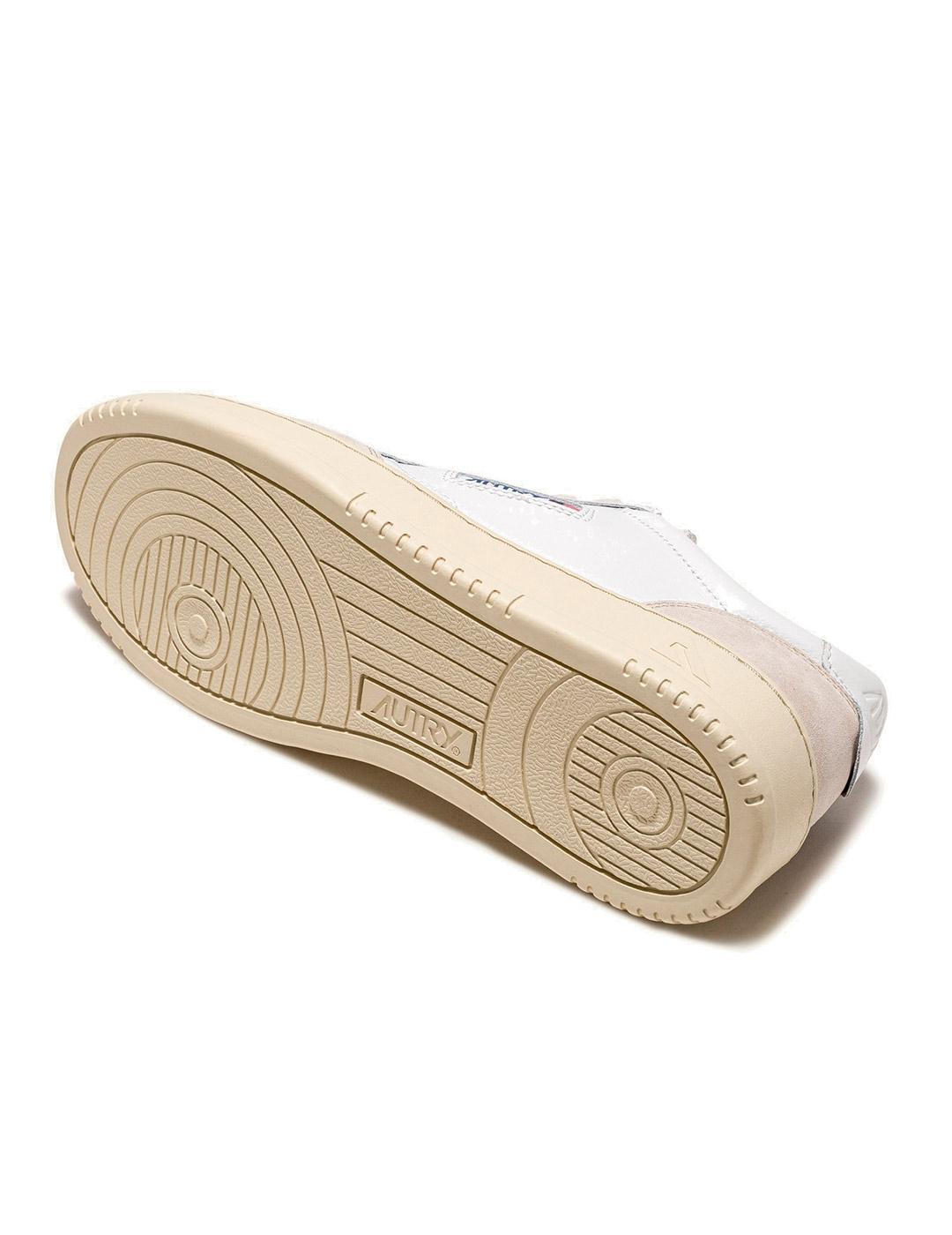 Autry Medalist Low AULW LS33 Zapatillas Mujer Blanca/Blanca