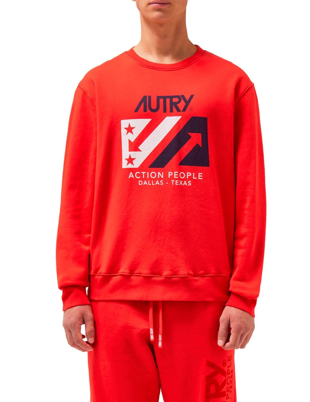 Autry Sudadera Iconic Roja