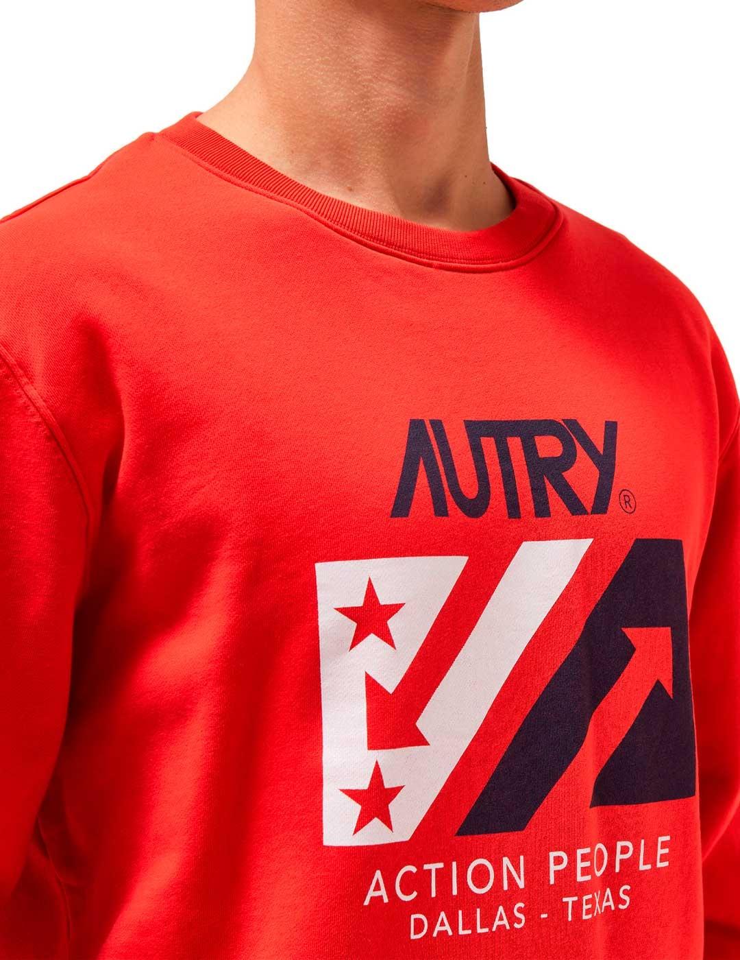 Autry Sudadera Iconic Roja