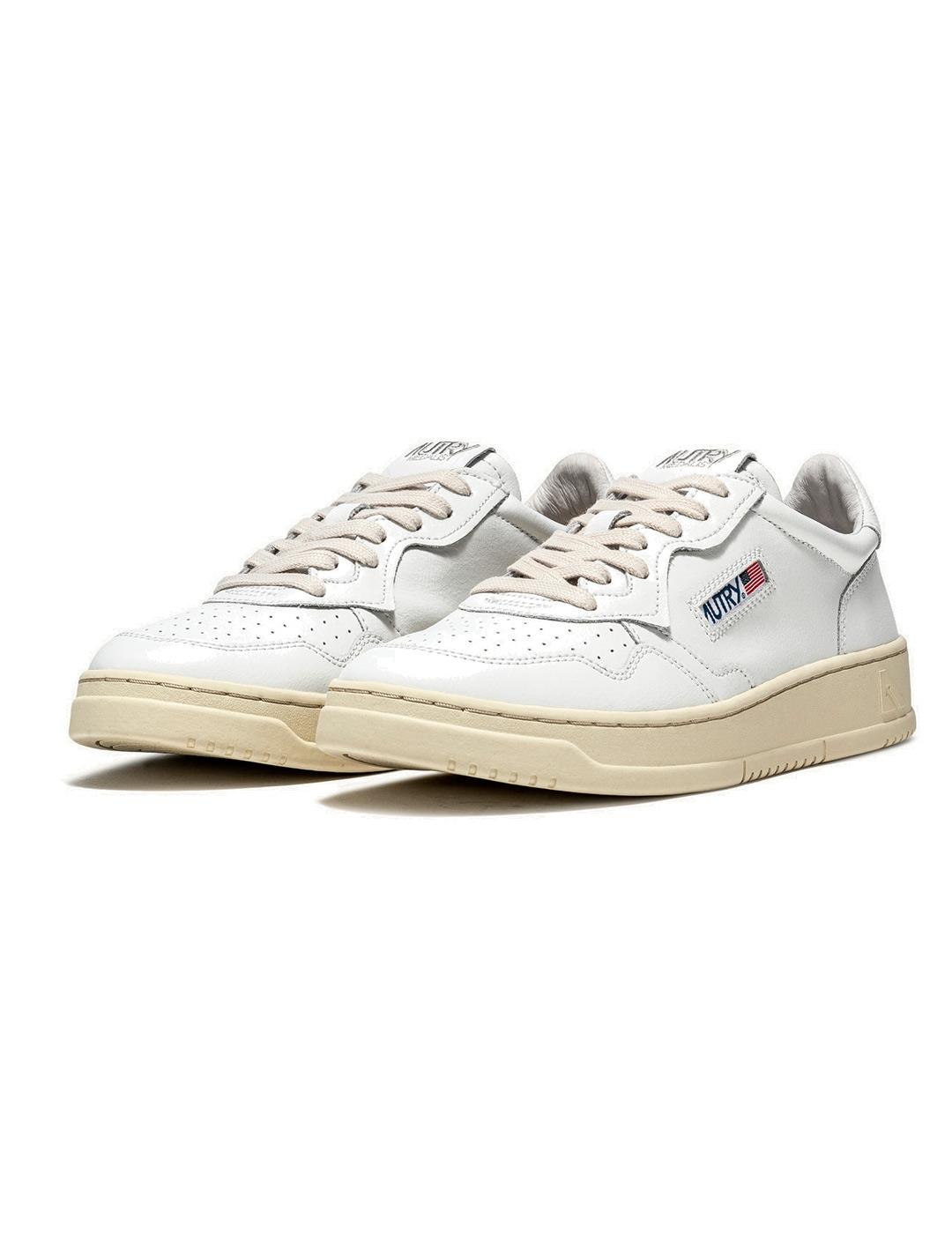 Autry Medalist Low AULM LL15 Zapatillas Hombre Blanca/Blanca