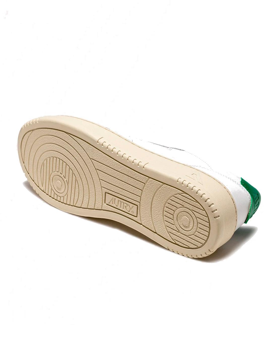 Autry Medalist Low AULM LL20 Zapatillas Hombre Blanca/Verde