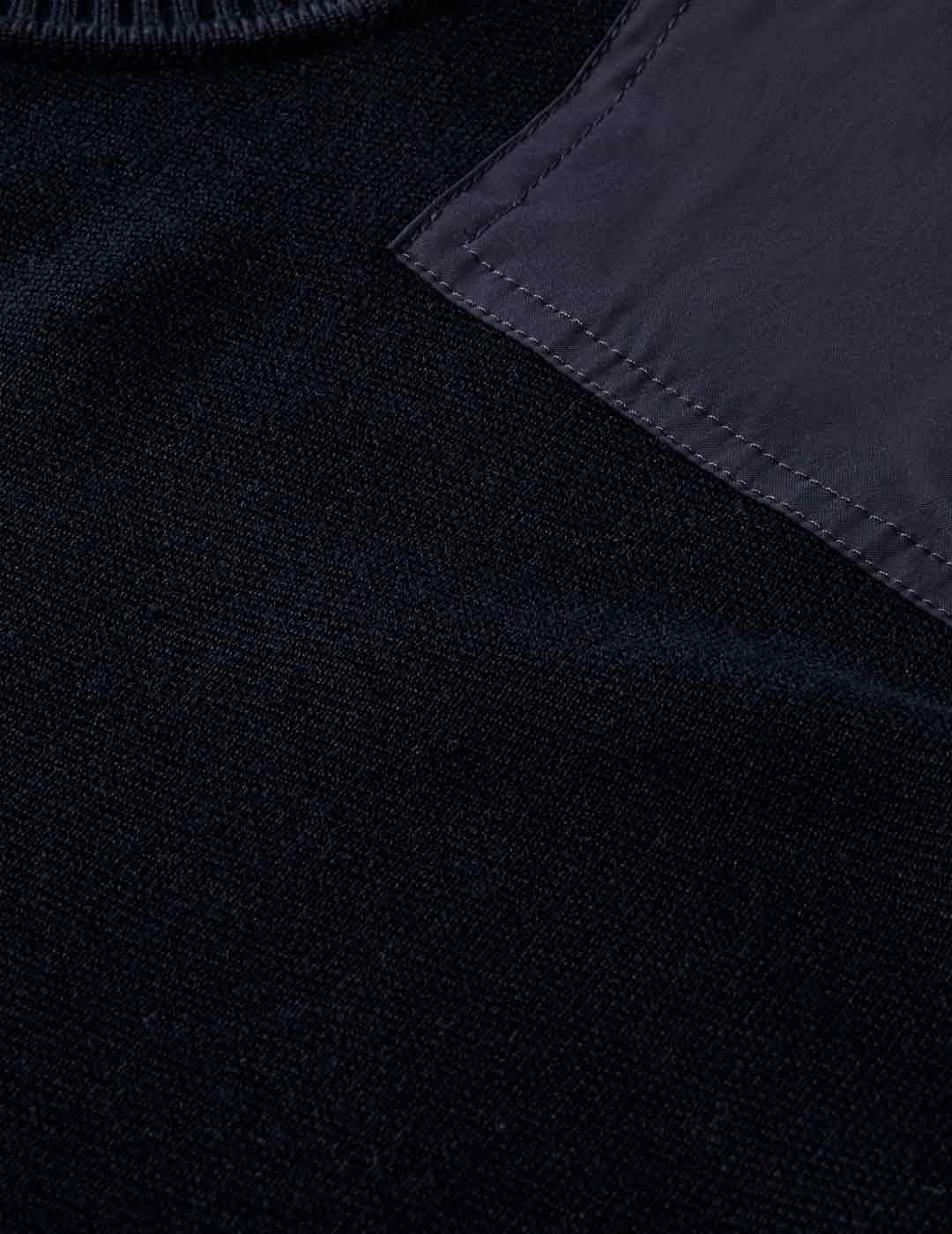 Scotch Soda Jersey Parches Azul Marino