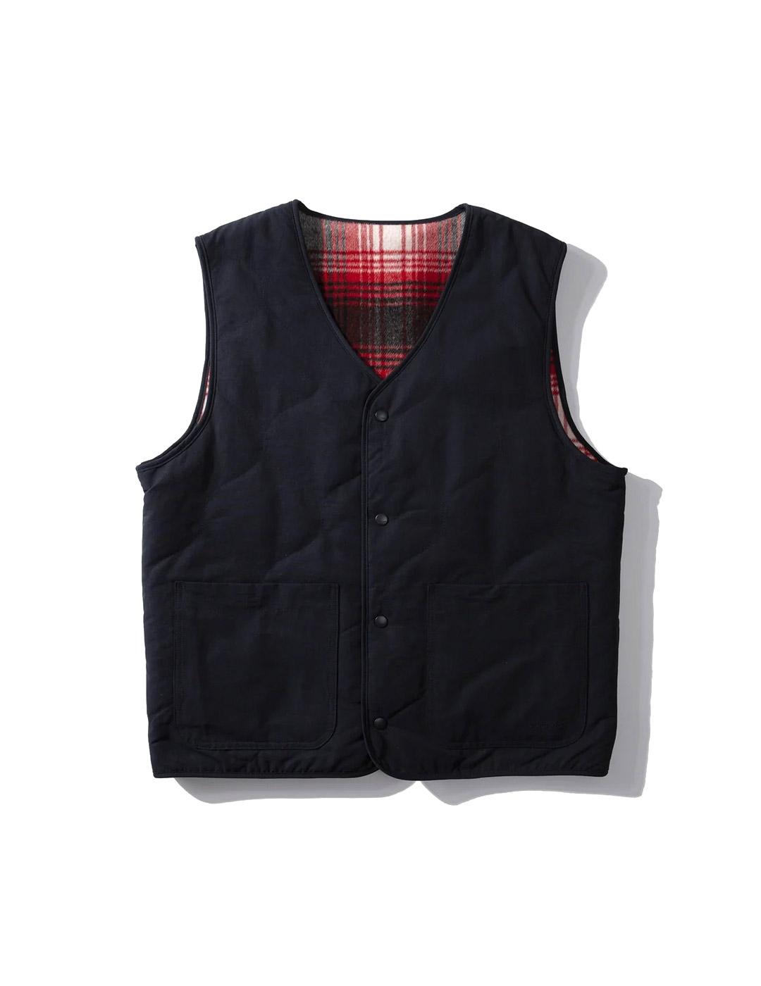 Edmmond Studios Paddy Vest Chaleco Reversible Hombre Marino