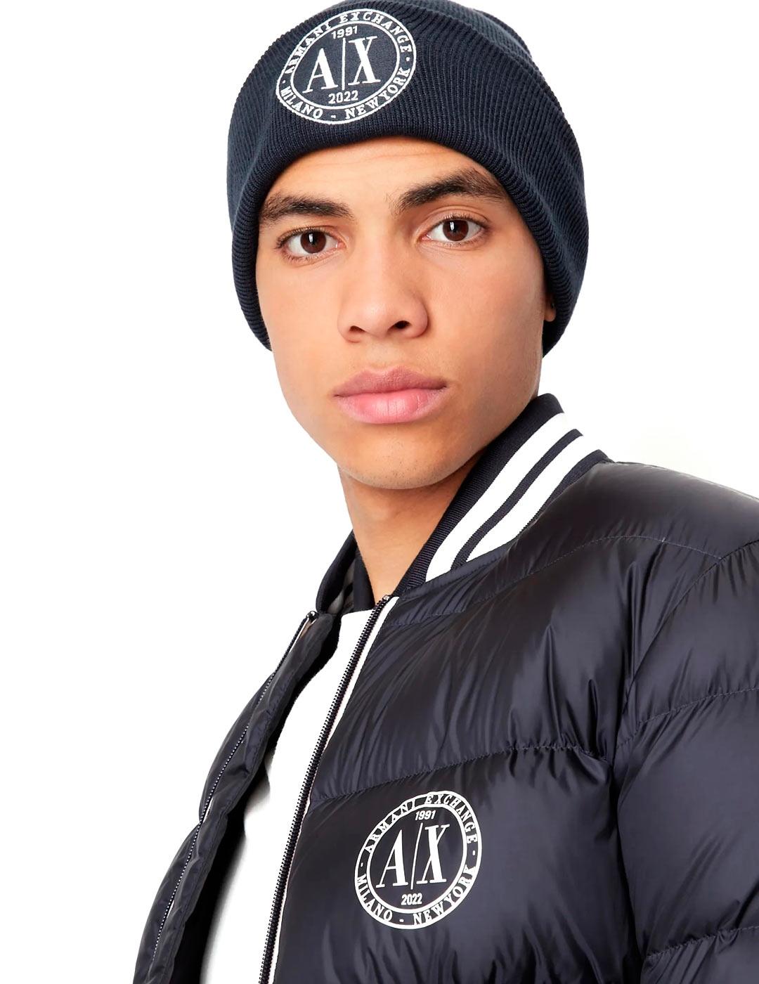 Armani Exchange Cazadora Acolchada Hombre Azul Marino