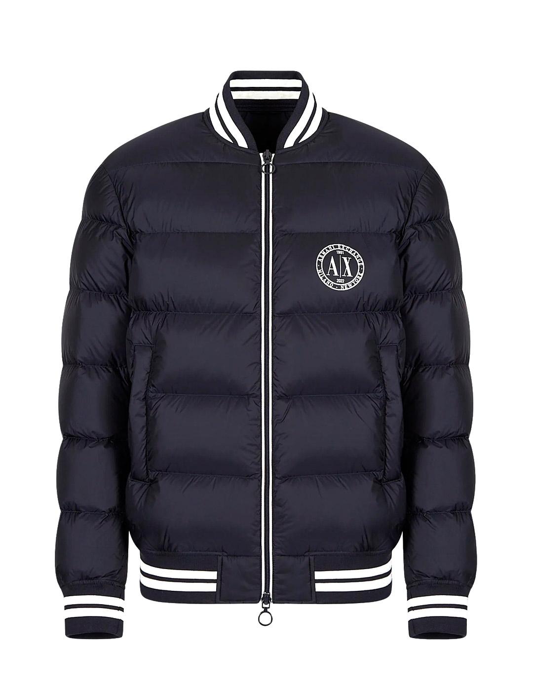 Armani Exchange Cazadora Acolchada Hombre Azul Marino