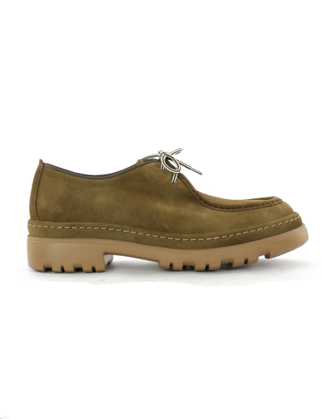 Calce Urban Zapato Hombre Ante Verde