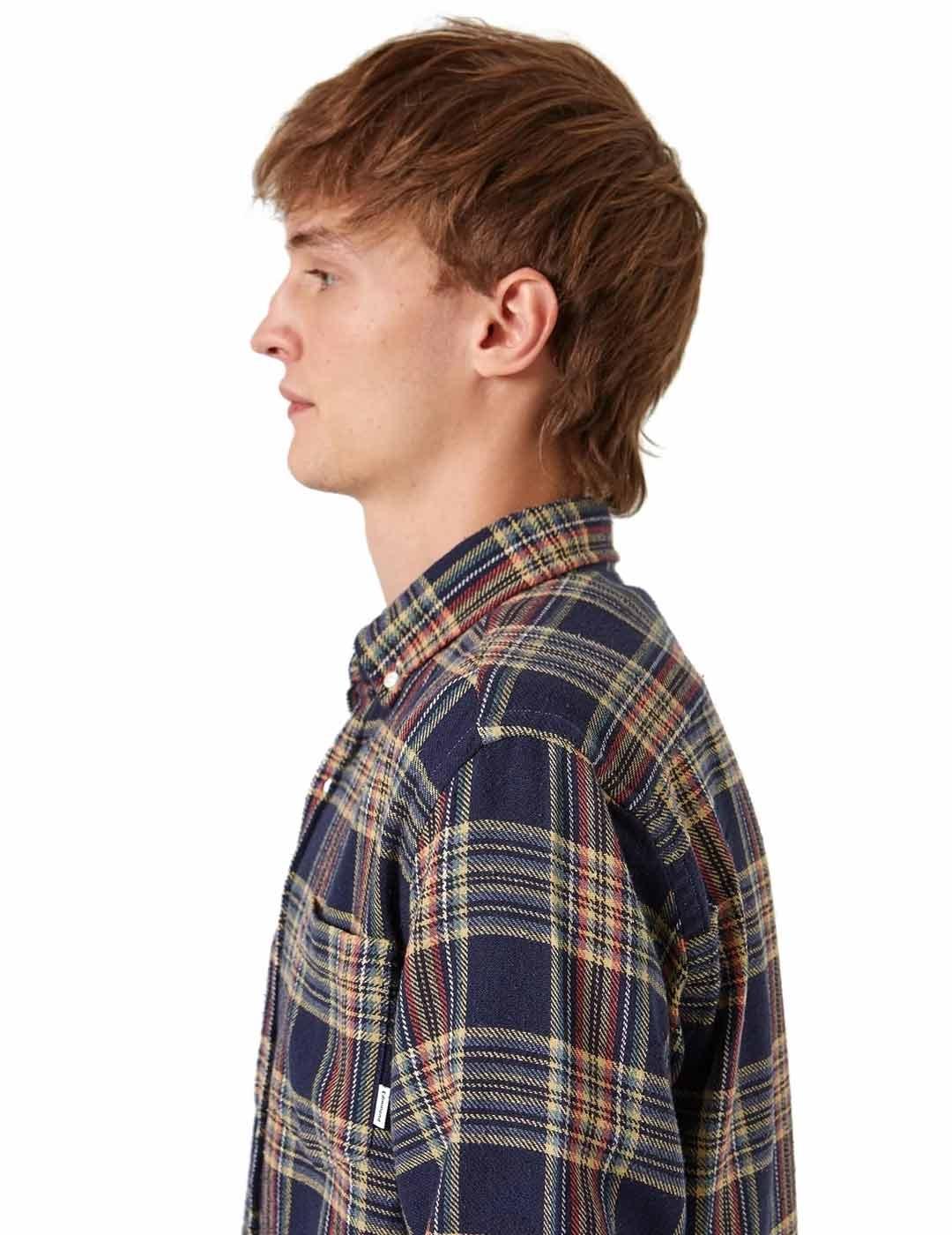 Edmmond Studios Nine Shirt Camisa Hombre Azul Marino