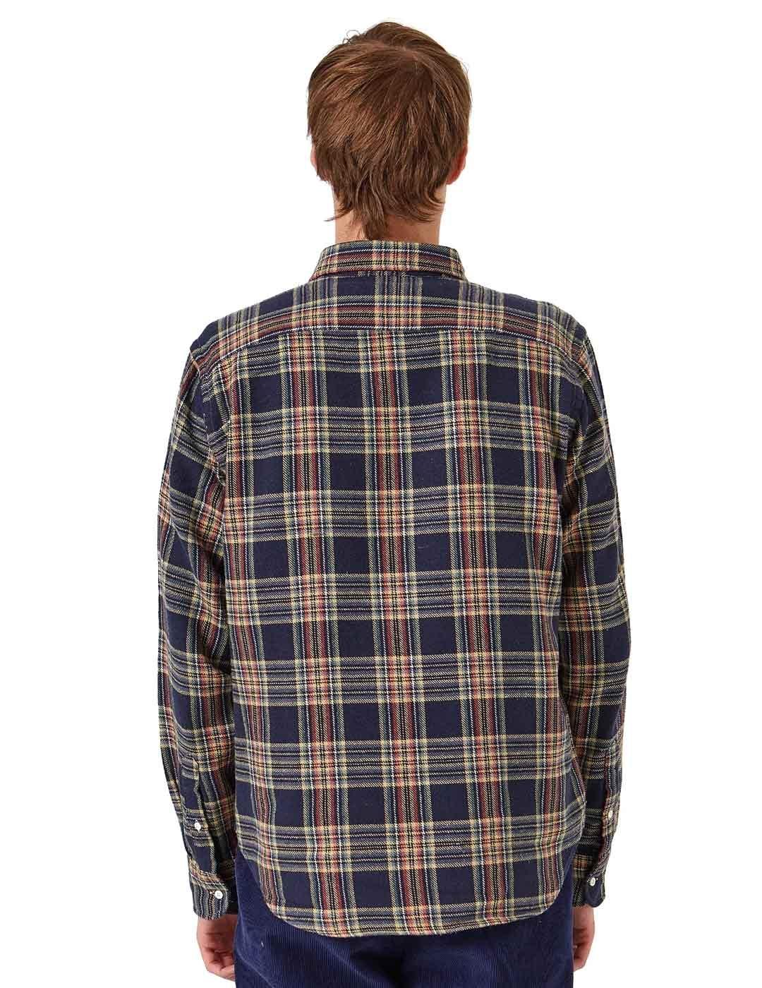 Edmmond Studios Nine Shirt Camisa Hombre Azul Marino