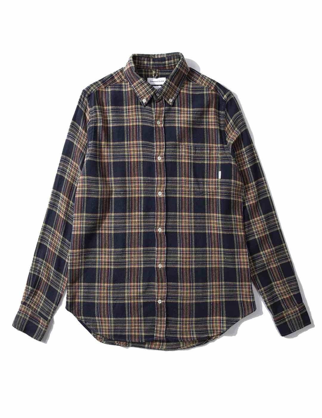 Edmmond Studios Nine Shirt Camisa Hombre Azul Marino