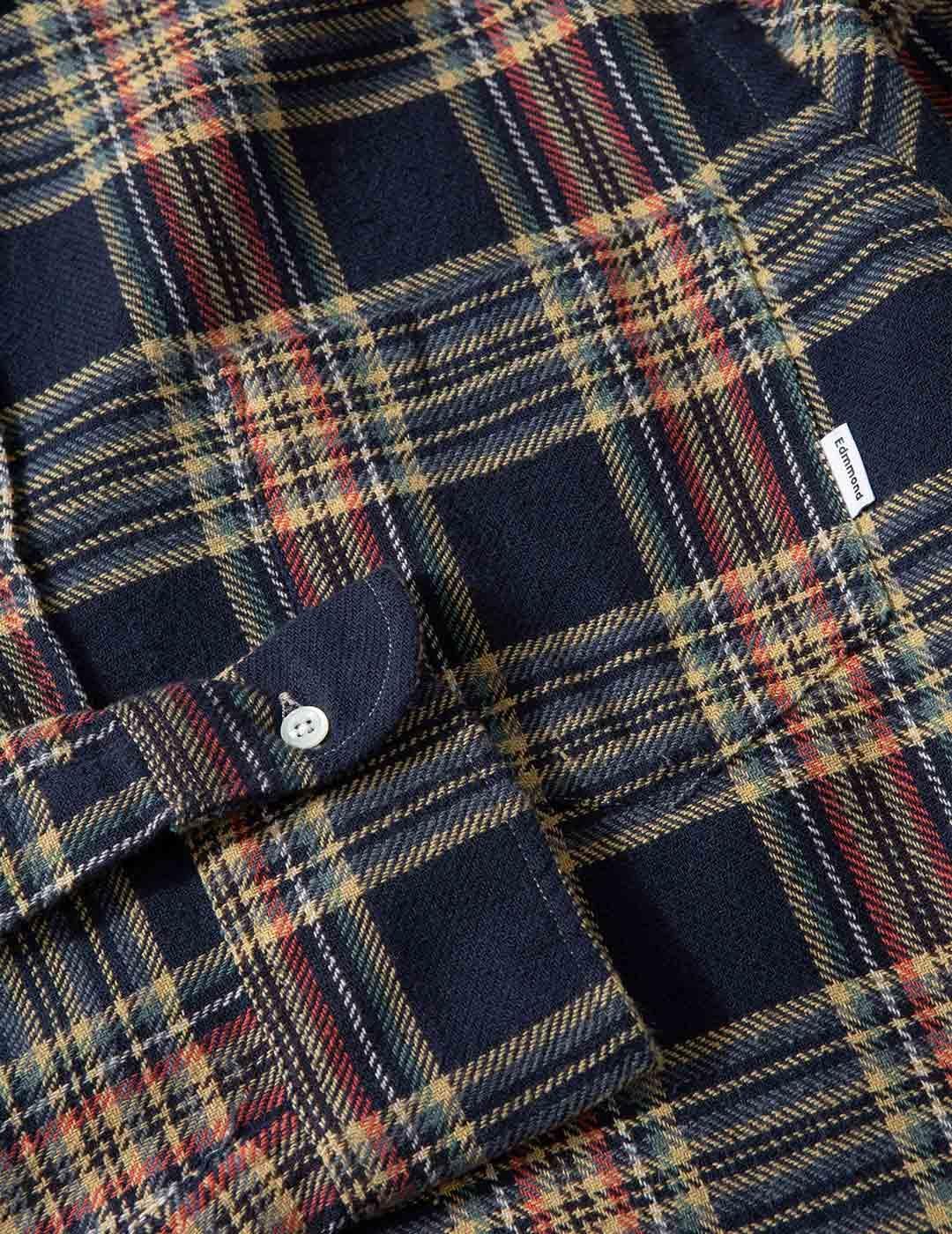 Edmmond Studios Nine Shirt Camisa Hombre Azul Marino