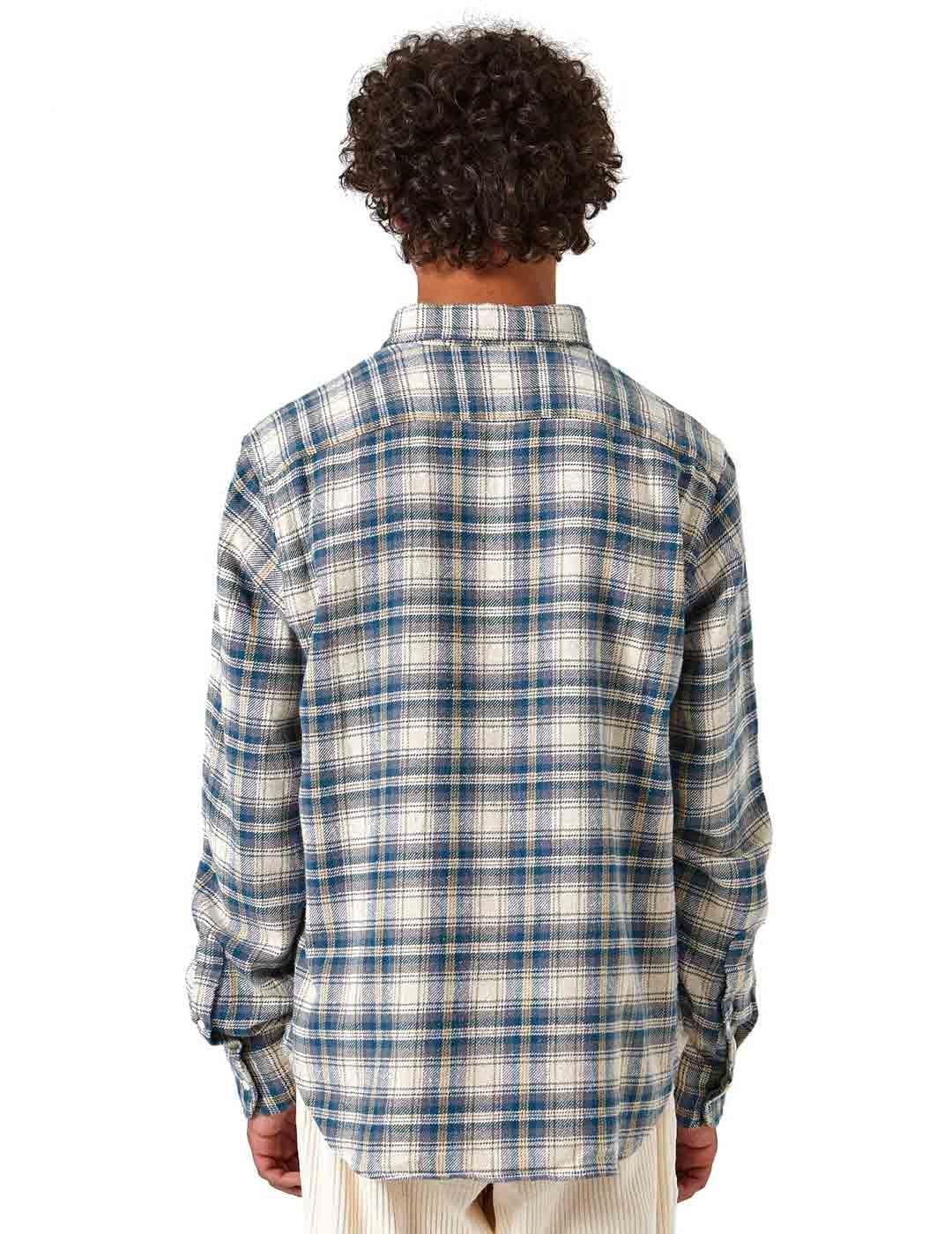 Edmmond Studios Bai Shirt Camisa Hombre Azul