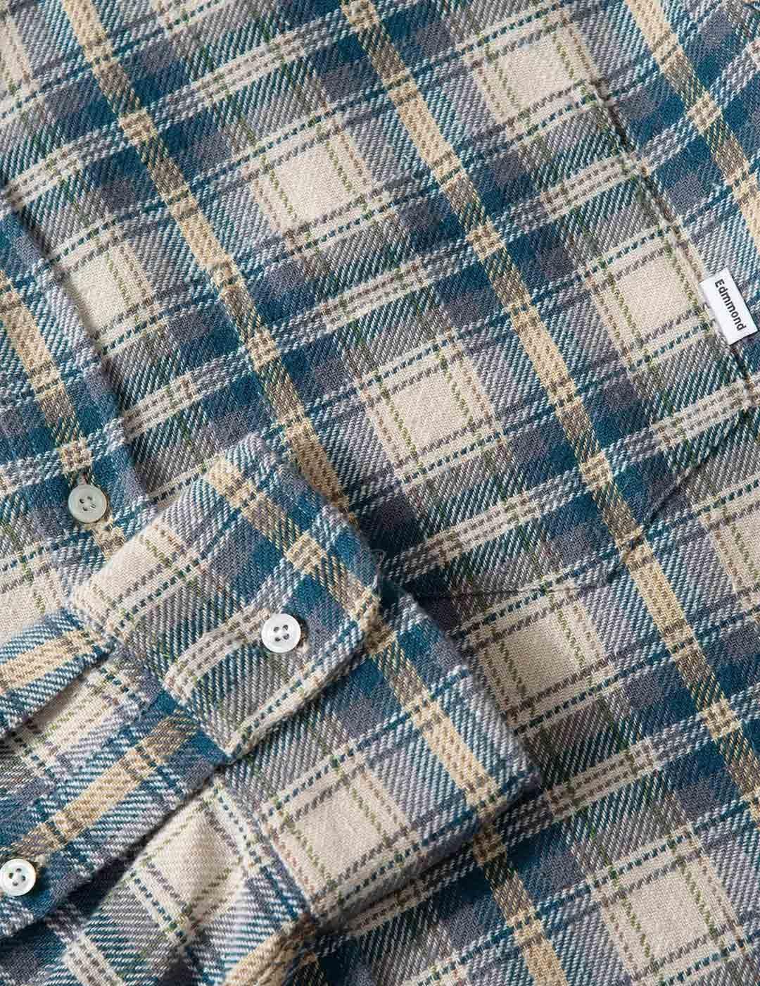 Edmmond Studios Bai Shirt Camisa Hombre Azul