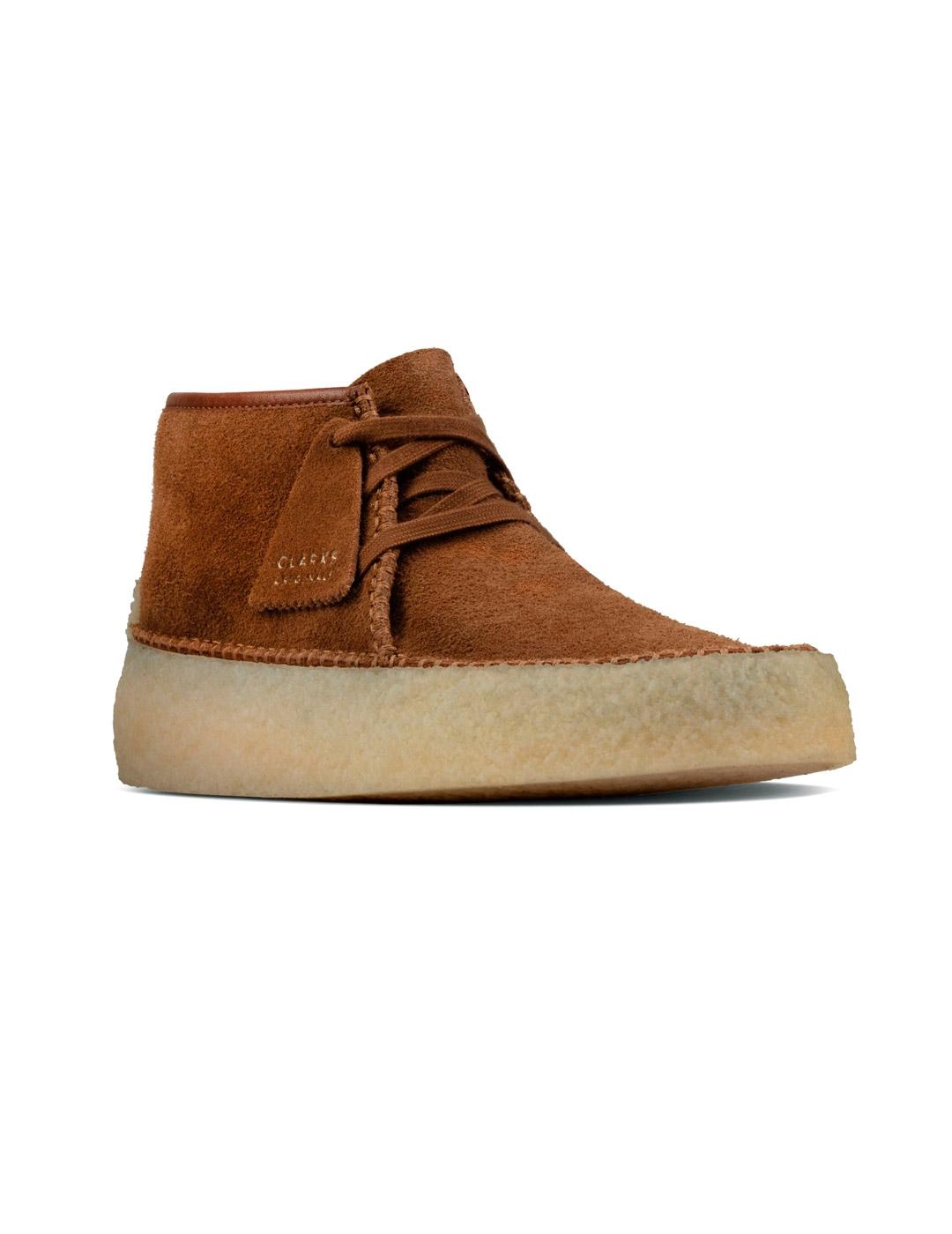 Clarks Originals Caravan Cola Suede Bota Hombre Marrón