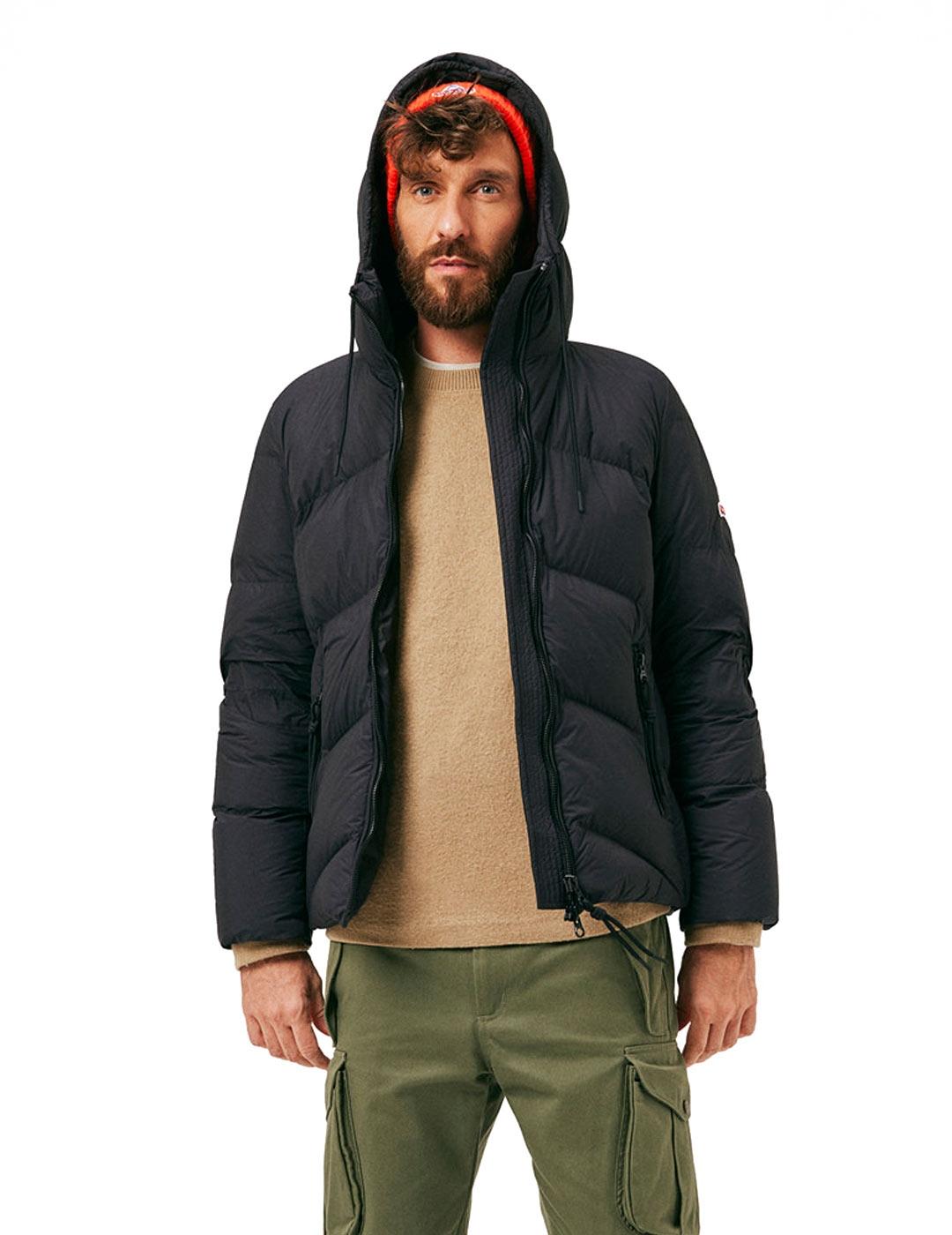 Holubar Chaqueta Acolchada Plumas New Mustang Hombre Negra