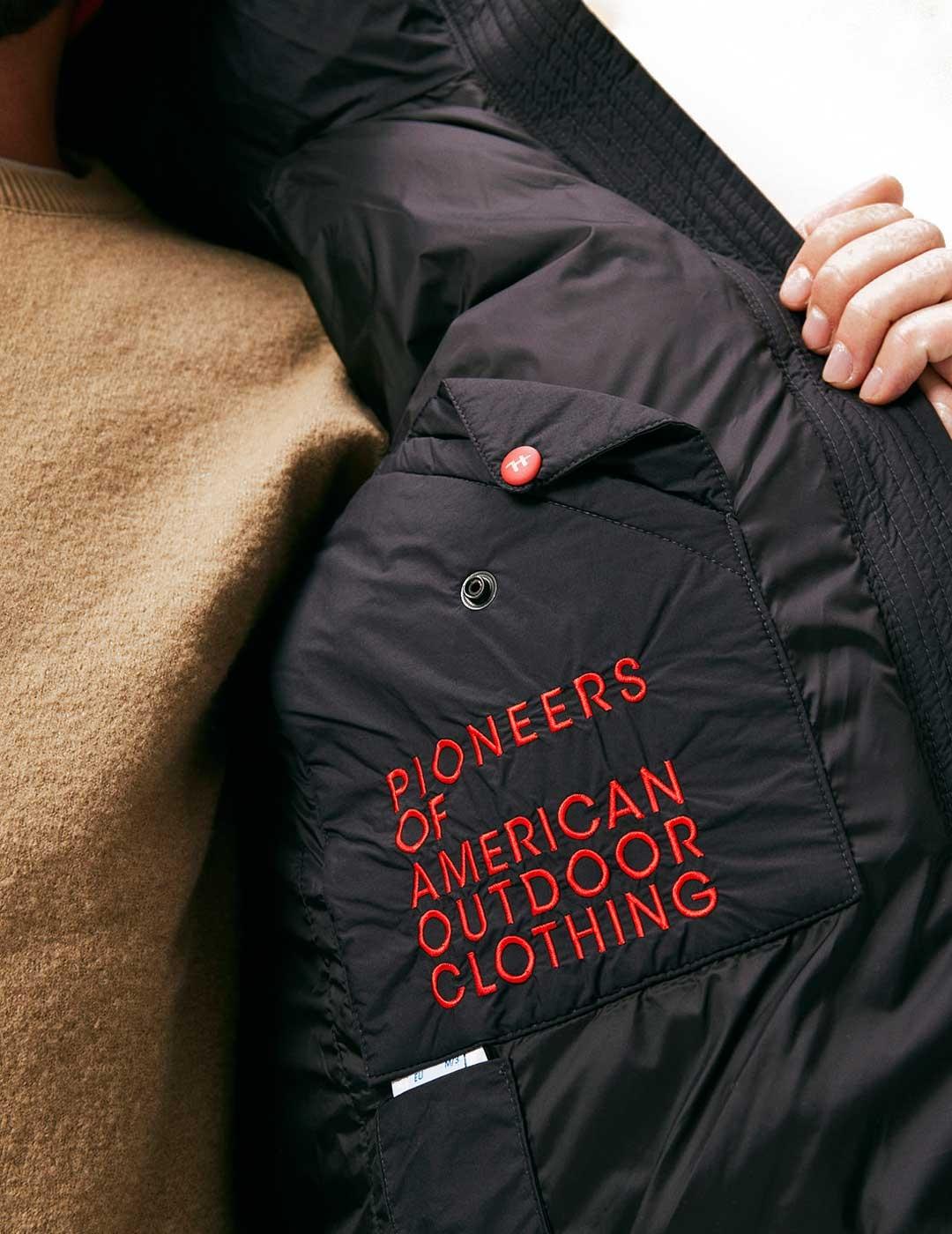 Holubar Chaqueta Acolchada Plumas New Mustang Hombre Negra