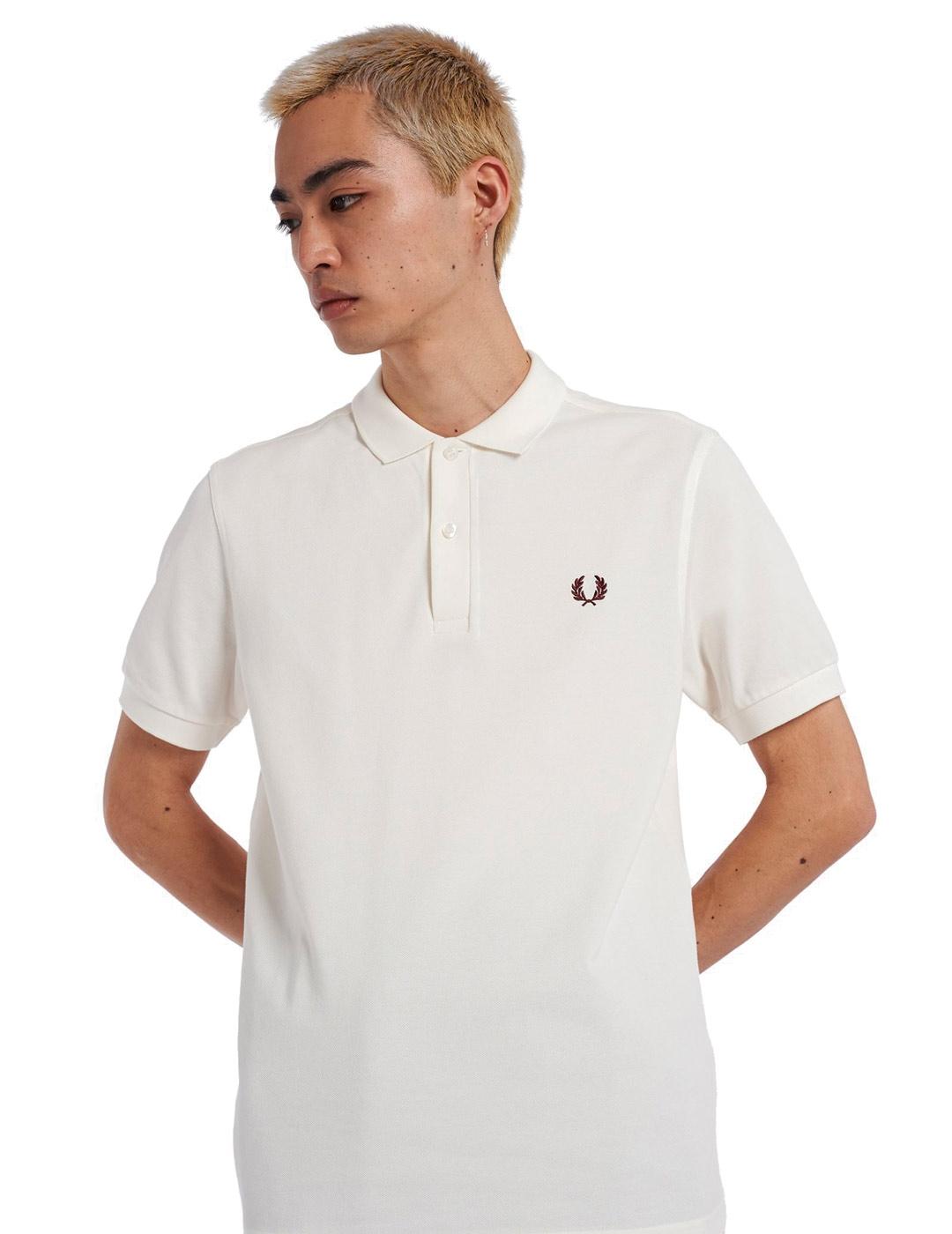Fred Perry M6000 Polo Hombre Liso Beige