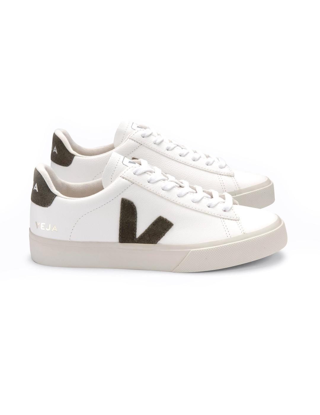 Veja Campo Zapatillas Chr.Extra White Kaki