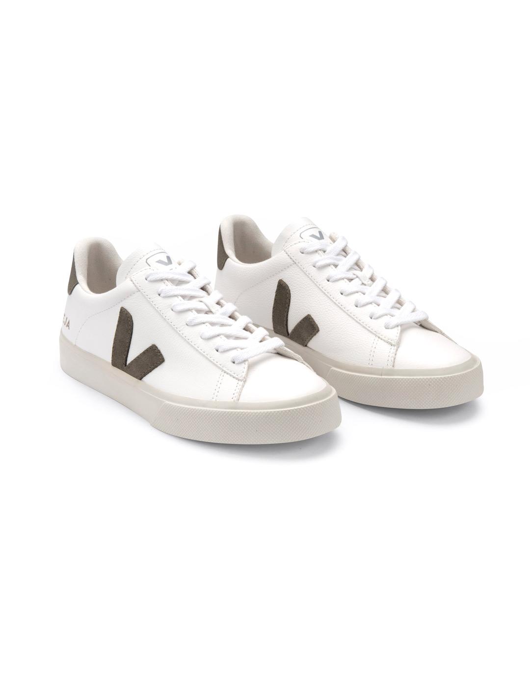 Veja Campo Zapatillas Chr.Extra White Kaki