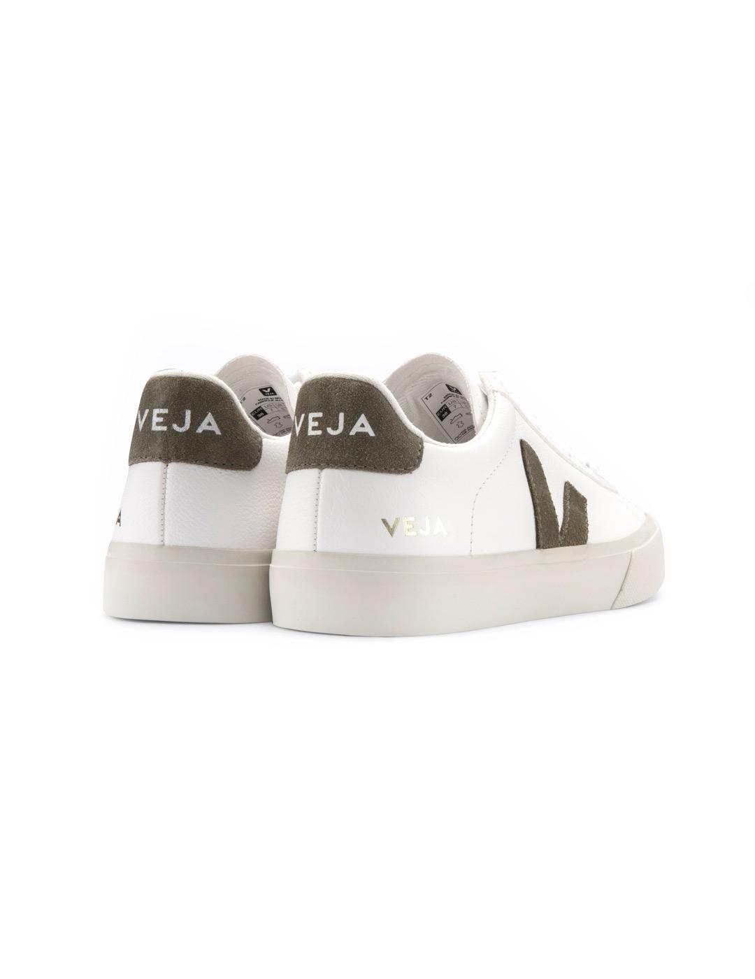Veja Campo Zapatillas Chr.Extra White Kaki