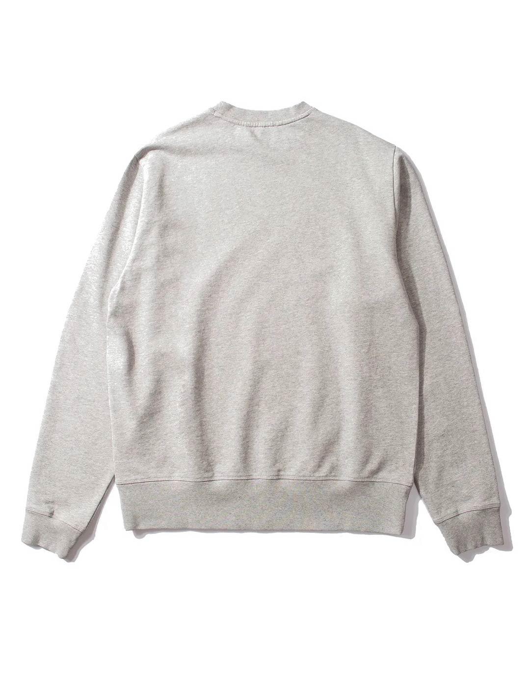 Edmmond Studios Stamp College Sudadera Hombre Gris