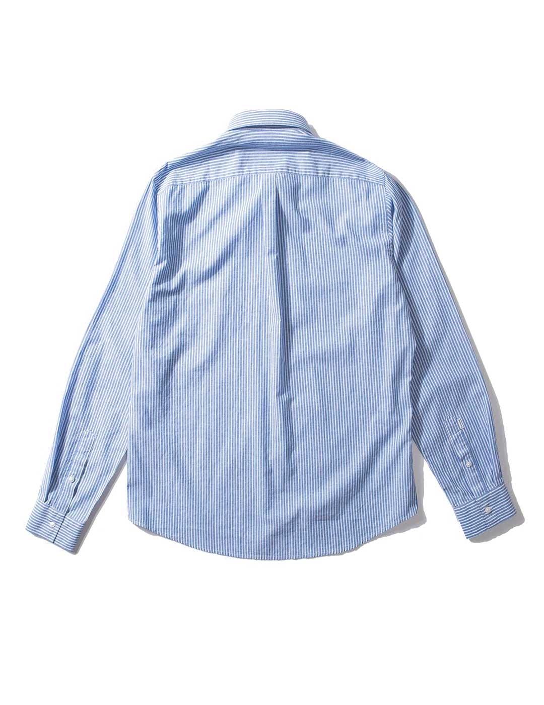 Edmmond Studios Camisa Hombre Rayas Azul